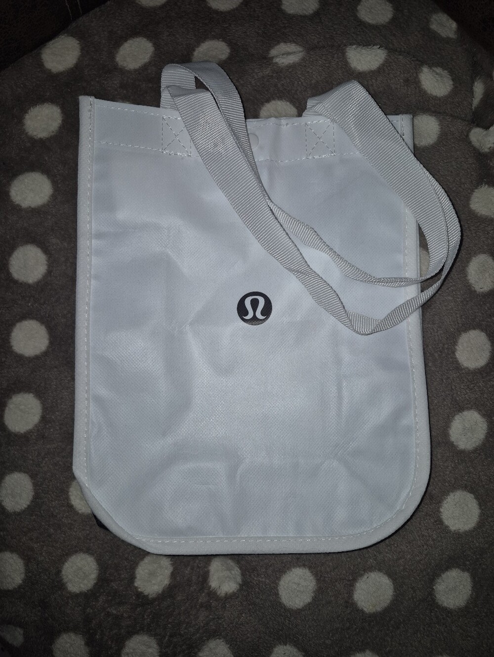 lululemon athletica White Vertical Tote with Logo